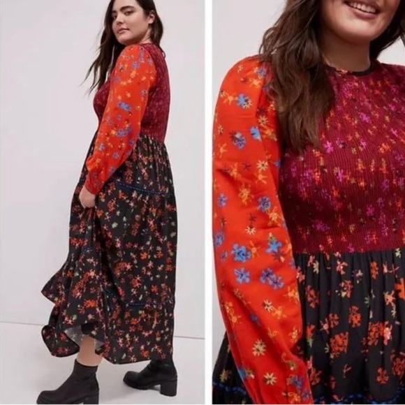 NWT Anthropologie plus size maxi dress - Picture 2 of 12